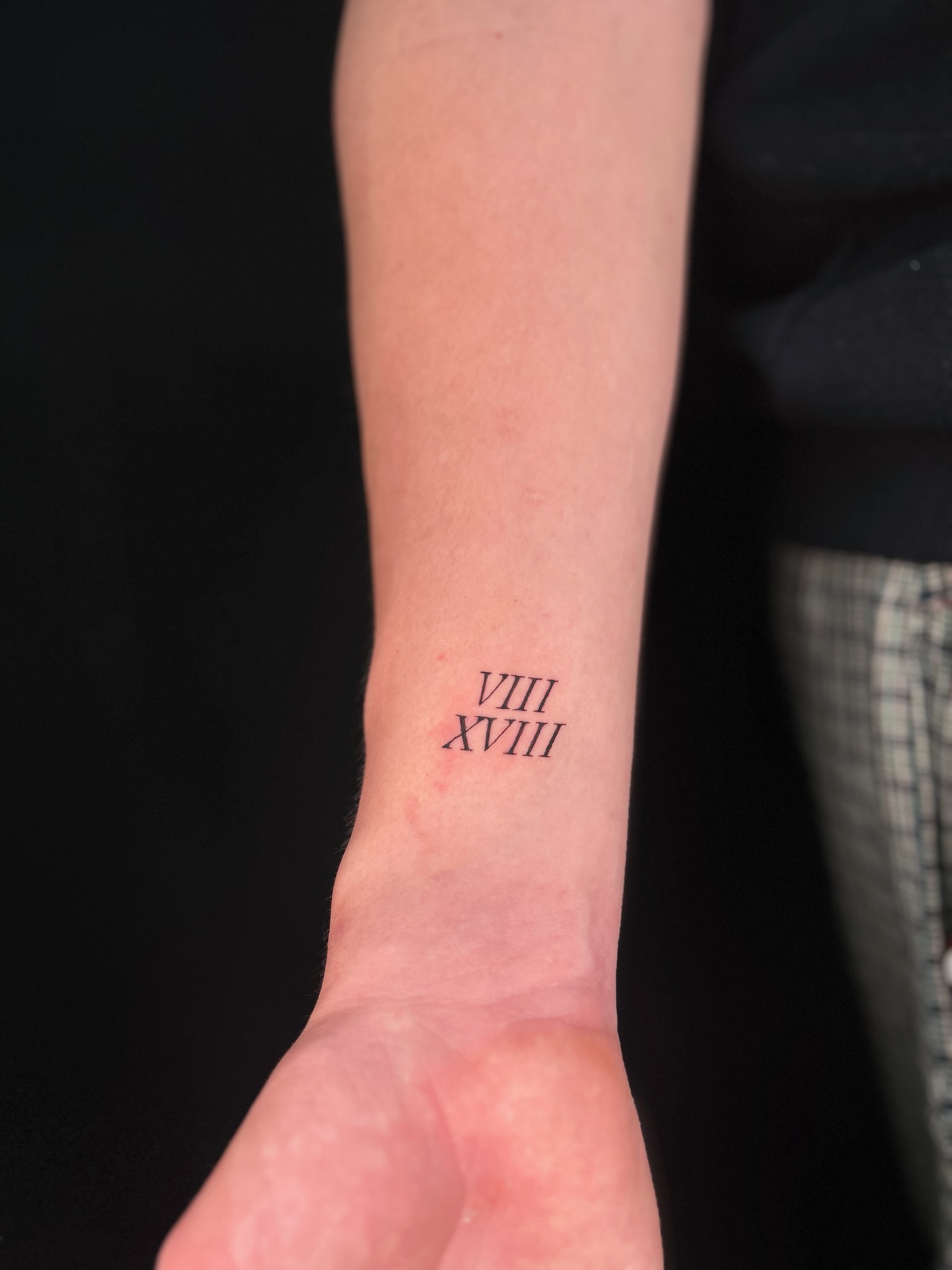 bg fineline lettering romannumeral