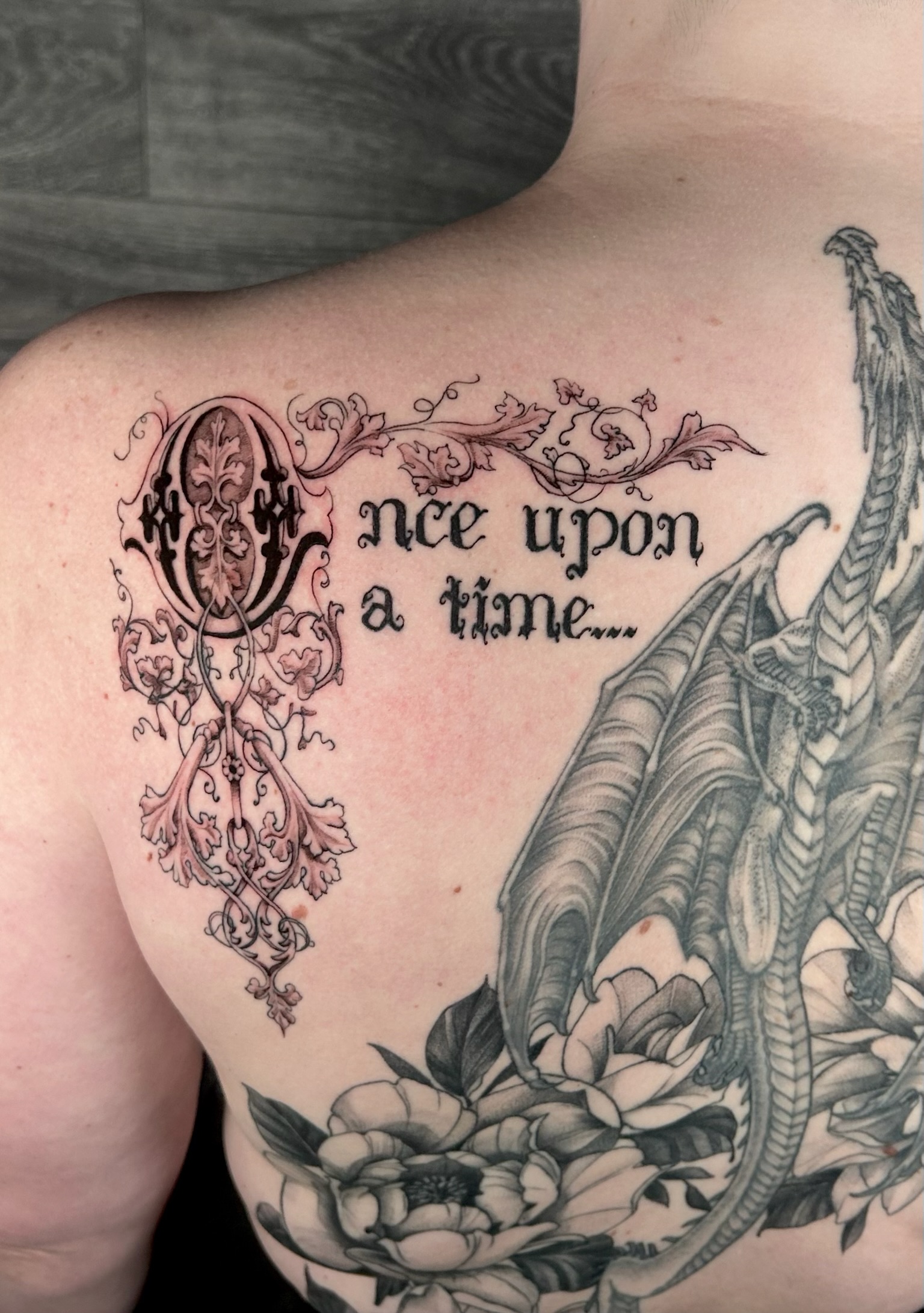 bg script calligraphy onceuponatime