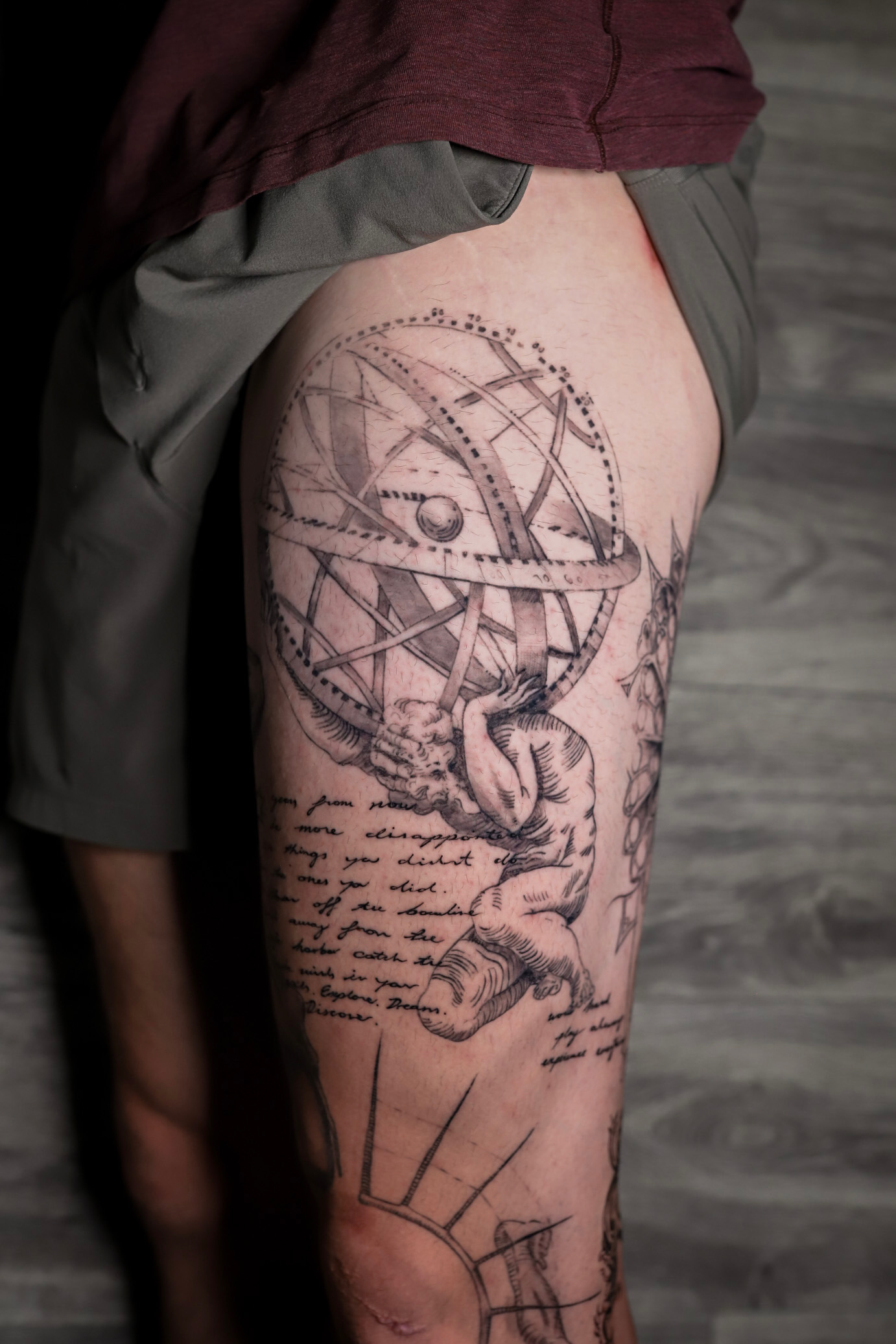 Tattoo work