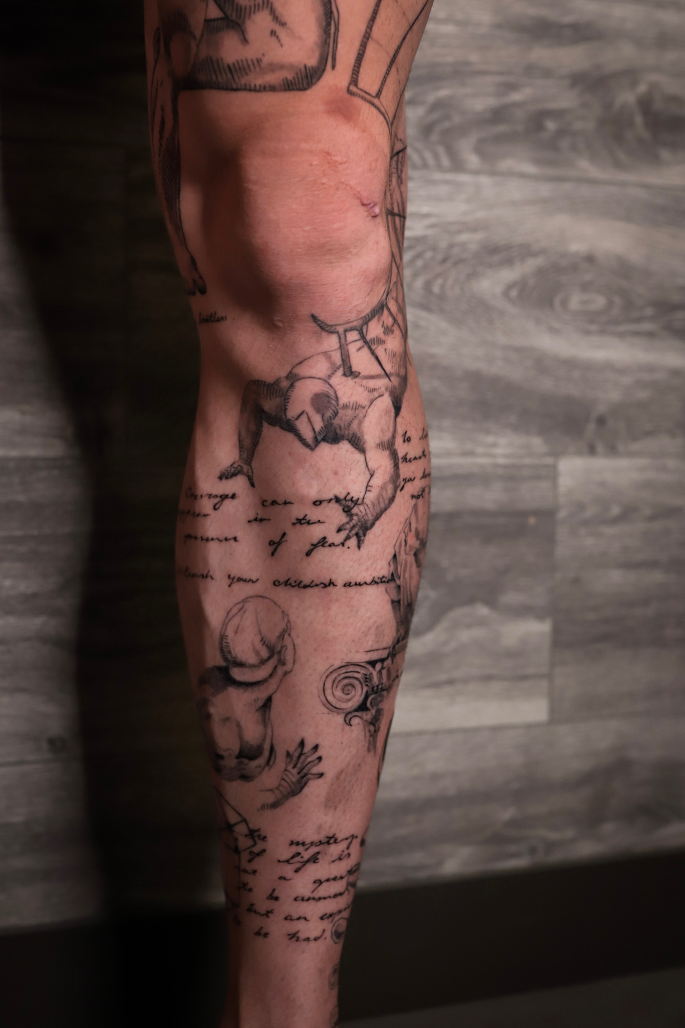 Tattoo work