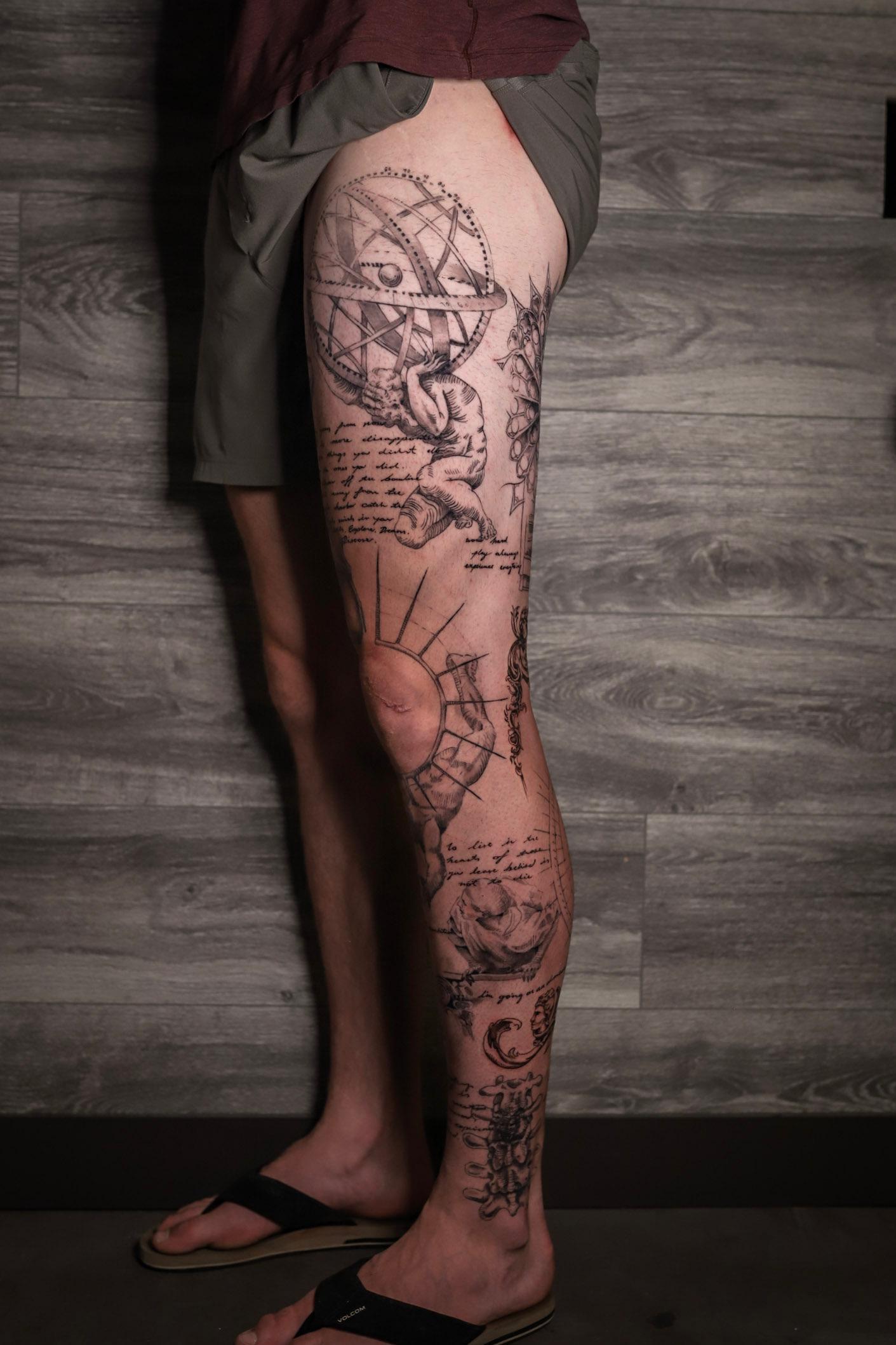 Tattoo work
