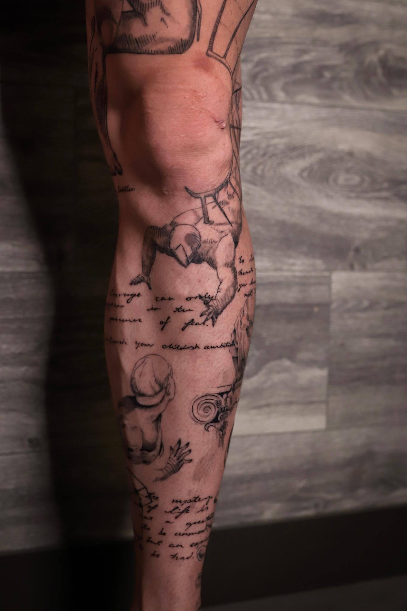 Tattoo work