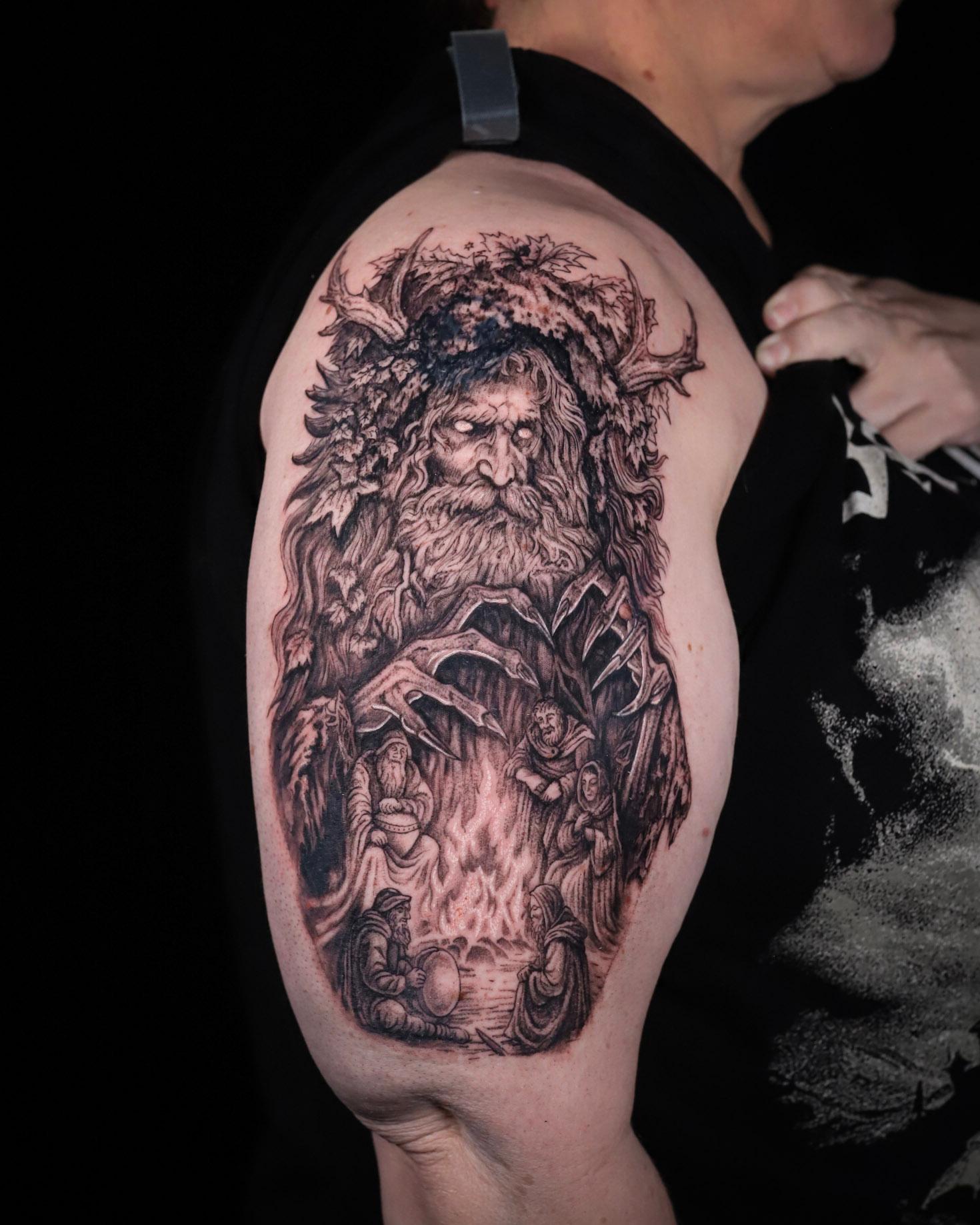 Tattoo work