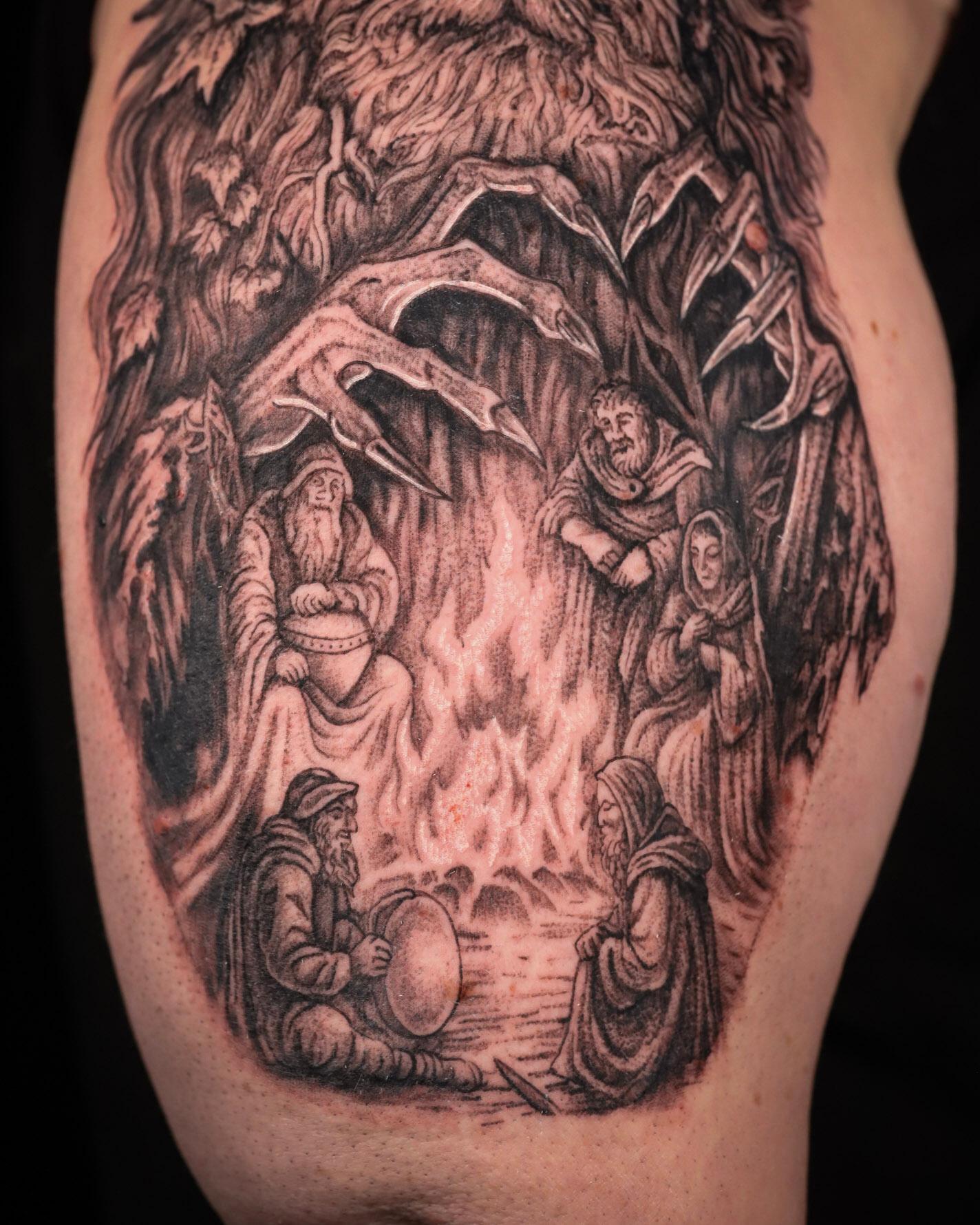 Tattoo work